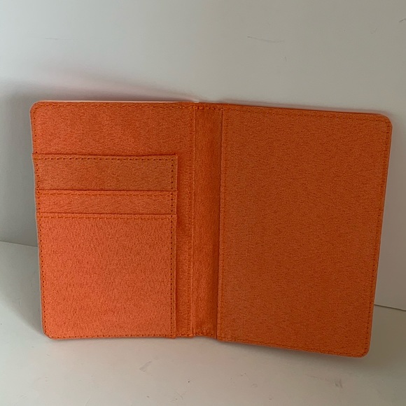 Orange Passport Wallet - Picture 7 of 7